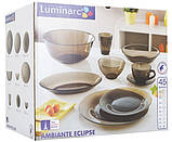 Сервіз столовий LUMINARC DIRECTOIRE ECLIPSE / АМБЬЯНТЕ ЕКЛІПС, 45 пр., фото 3