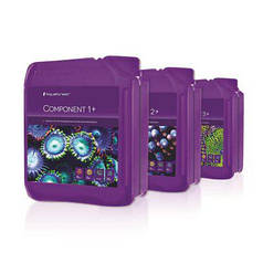 Мікро- та макроелементи для морського акваріума Aquaforest Component 1+, 2+, 3+, 3x5 л Баллінг-метод