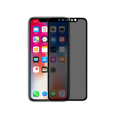 Nillkin Apple iPhone X/ XS 3D AP+MAX privacy tempered glass Black Захисне Скло