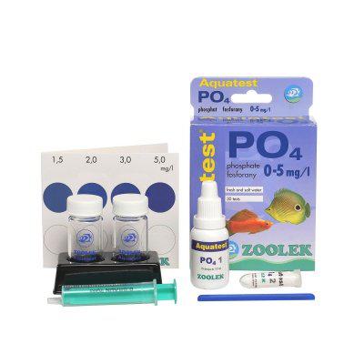 ТЕРМІН 09.2024!!! Тест на фосфати Zoolek Aquatest PO4 Повний комплект