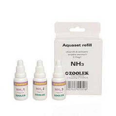 Реагент теста содержания аммония - аммиака (NH3/NH4+) Zoolek Aquatest NH3
