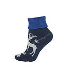 Шкарпетки оптом жіночі махрові з відворотом, фото 2