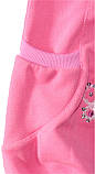 Святковий рожевий сарафан для дівчинки, ріст 80/86 см, Фламінго, фото 3