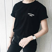 Футболка Супутник 1985 з логотипом чоловіча, жіноча