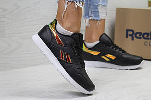 Жіночі кросівки Reebok since 1983,чорні з золотом37,40р, фото 2