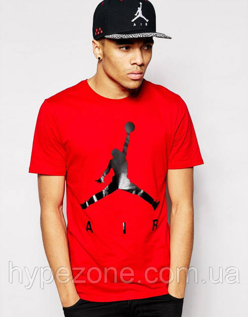 Чоловіча червона Футболка AIR Jordan