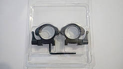 Кільця CCOP для кріплення оптики 30 мм, на вивер, сталеві швидкознімні, середні