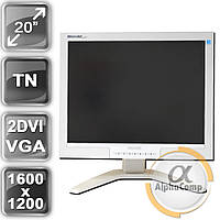 Монітор 20" Philips 200P7 (TN/4:3/VGA/2×DVI/USB) class B БУ