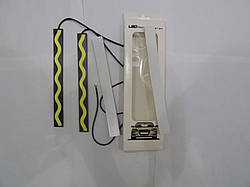 Світлодіодні LED денні ходові вогні 60 діодів в залізному корпусі 12В (виробництво LED, Китай)