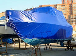 Тенти та накидки для катера, човни та яхти (ПВХ пошиття та ремонт)