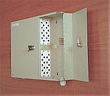 Оптичний бокс 8FC/32 — настінний розподільний бокс на 8 (32) волокон (аналог ОРБ-32, ODF 32, PSK 32), фото 2