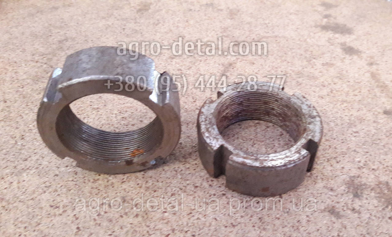 Гайка циліндрична 74.36.604 передавання карданного гусеничного трактора Т 74, Т-74-С1,Т-74-С2 Х Т З, фото 1