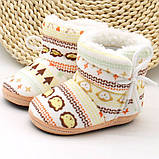 Теплі дитячі пінетки 12см, фото 3