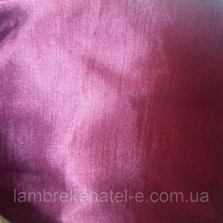 Тканина для штор бордового кольору