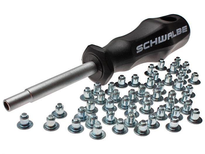 Шипи до покришці Schwalbe (50 шт) + ключ 5512.01