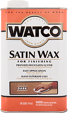 Віск для дерева та меблів Watco satin wax, 0.1 л, 0,25 л, 0,5 л, фото 4