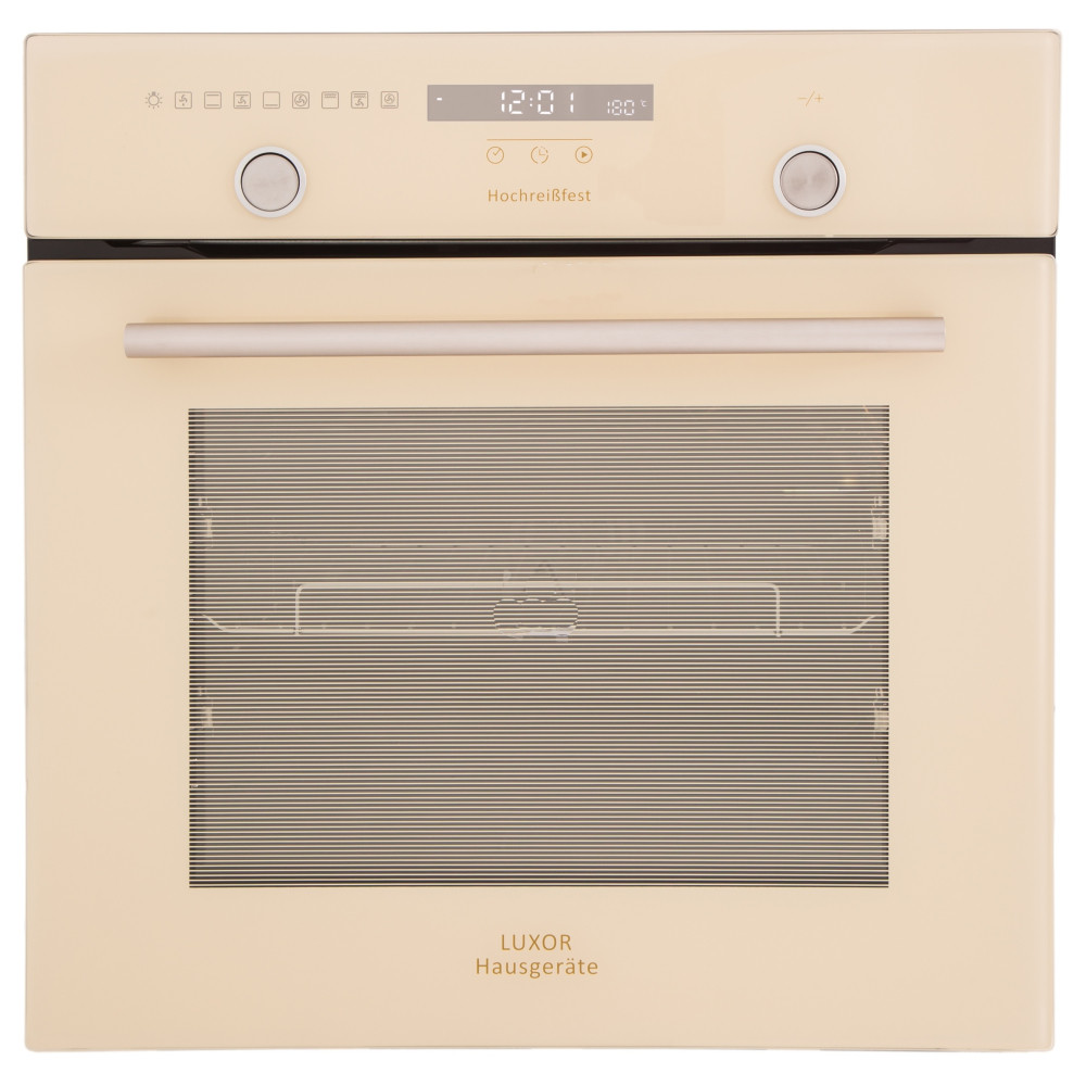 СТИЛЬНИЙ ФУНКЦІОНАЛЬНИЙ БЕЖЕВИЙ духова шафа Luxor HB 980 Rustik Champagne