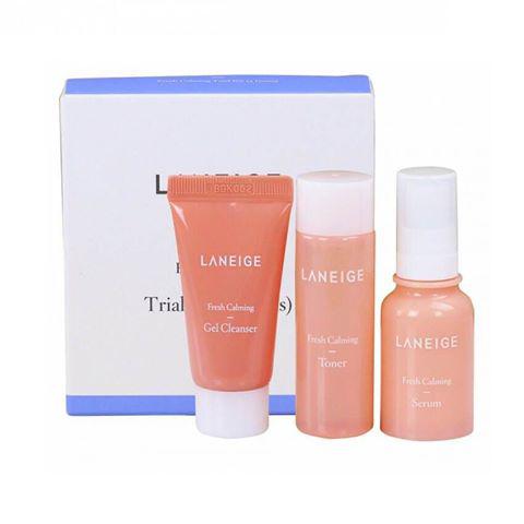 Laneige Набор миниатюр для молодой кожи Fresh Calming Trial Kit - фото 1 - id-p641356218