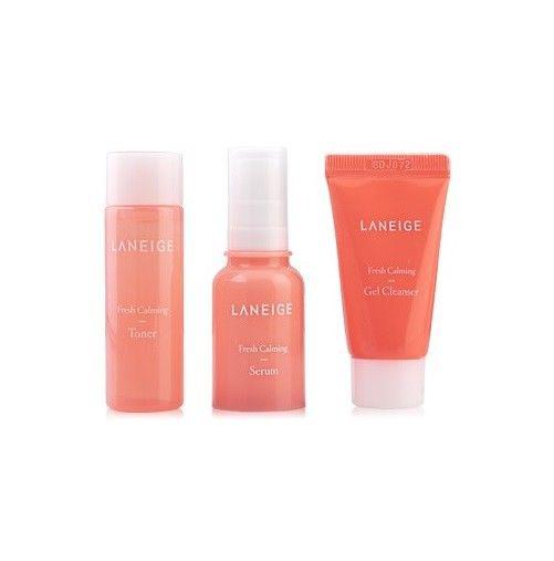 Laneige Набор миниатюр для молодой кожи Fresh Calming Trial Kit - фото 2 - id-p641356218