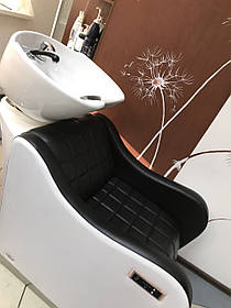 Перукарське крісло-мийка для салону краси ZD2259 мийка для голови регульована (без масажу)