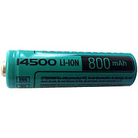 Аккумулятор Videx 14500 800mAh 3,7V Li-ion коробка 1х1шт