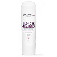 Кондиционер против желтизны Goldwell Dualsenses Blondes Highlights для осветленных волос 200 мл