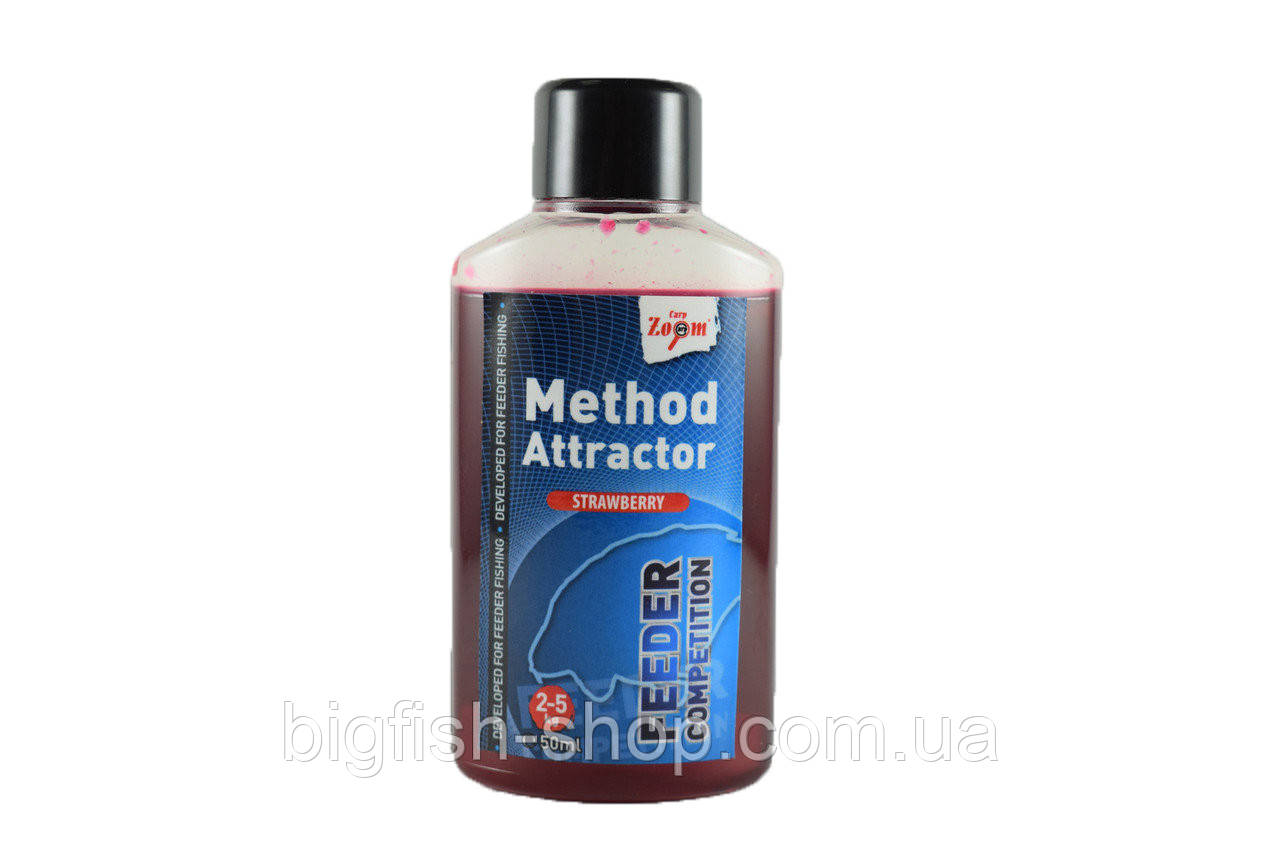 Фідерний атрактанти Carp Zoom "Method Attractor" Полуниця