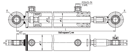 Ремонт гідроциліндра МС63/30х100-3.11(385), фото 3