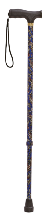 Палиця РІДНІ Опора регульована за висотою алюмінієва (візерунок), фото 1