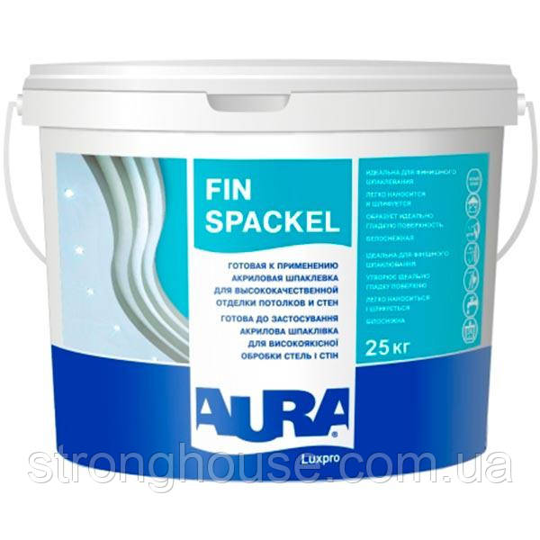 Акрилова шпаклівка Aura Luxpro Fin Spackel 25 кг