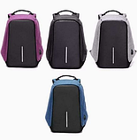 Міський рюкзак Bobby Антивор з usb-портом xd design (бобби розумний міський рюкзак для ноутбука), фото 4