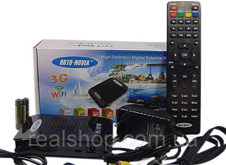 Спутниковый ресивер ORTO NOVIA HD Dolby Digital AC3 + бесплатная прошивка! - фото 1 - id-p759973669