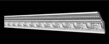 Стельовий плінтус 2 м GP-3 107х107х2000 mm