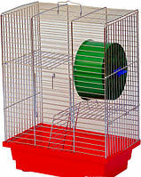 Клітка для гризунів Лорі Будинок 32 х 28 х 18 см (цинк)