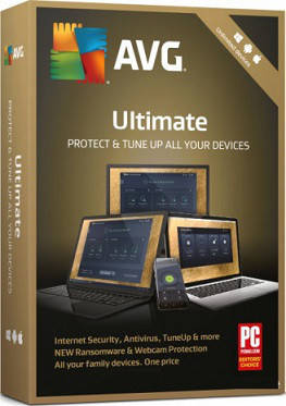 Антивірус AVG Ultimate 10 ПК 2 роки (електронна ліцензія), фото 1