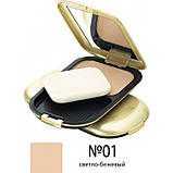Компактна пудра для обличчя Max Factor Facefinity Compact (Refillable) No 01 Porselain, фото 2