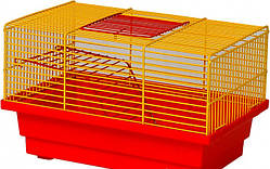 Клітка для гризунів Лорі Мишка 17 х 28 х 18 см (фарбування)