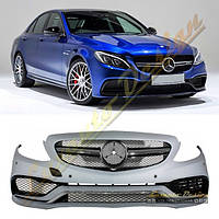 Бампер передній C63 AMG для Mercedes C-Class W205