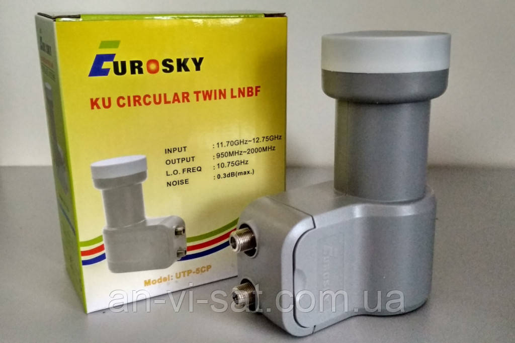 Конвертер Eurosky Twin Circular UTP-5CP