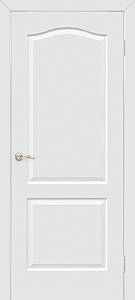 Дверне полотно Оміс під фарбування Глухе Біле Класика