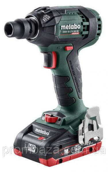Акумуляторний ударний гайковерт Metabo SSW 18 LTX 300 BL LiHD 2x4.0 А·год