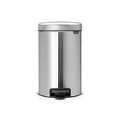 Відро для сміття Brabantia Pedal Bin 12 л Matt Steel (113604)