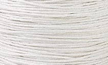 Вощений шнур молочно-сірий (приблизно 80 м)