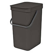 Відро для сміття Brabantia Sort Go 16 л Grey (109966)