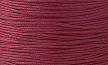 Вощений шнур бордовий (приблизно 80 м)