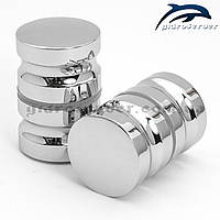 Ручка для дверей скляних душових кабін, гідробоксів H-01M металева