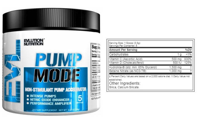 Передтренувальний комплекс Evlution Nutrition PumpMode 30 порц., фото 3