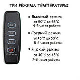 USB Пояс з підігрівом "Eco-obogrev" + USB Термостат 3 рівня температури, фото 5