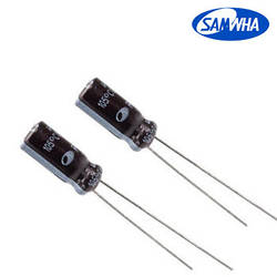 680mkf - 6,3v  RD 8*11,5  SAMWHA, 105°C конденсатор електролітичний