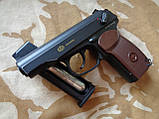 Пневматичний пістолет Sas Макаров (+ стрільба холостим патроном), фото 4